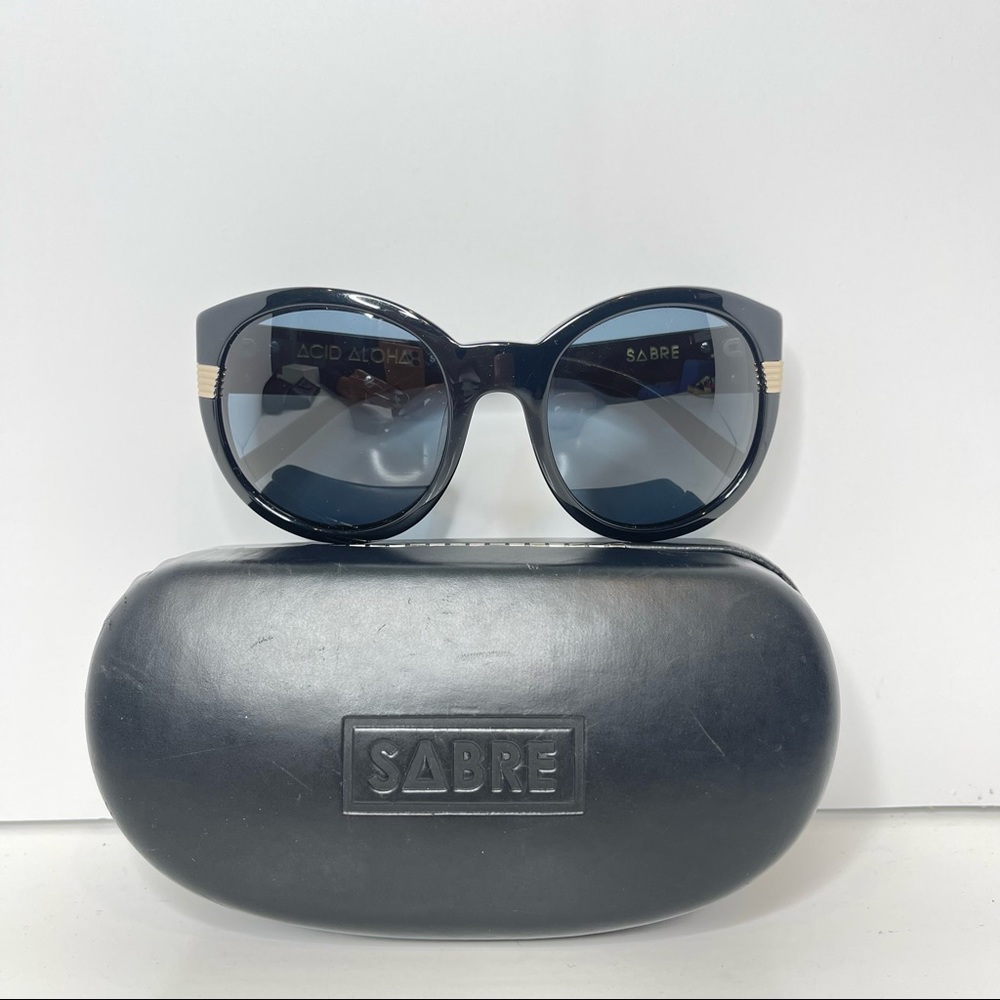 SABRE Black Sunglasses Acid Aloha